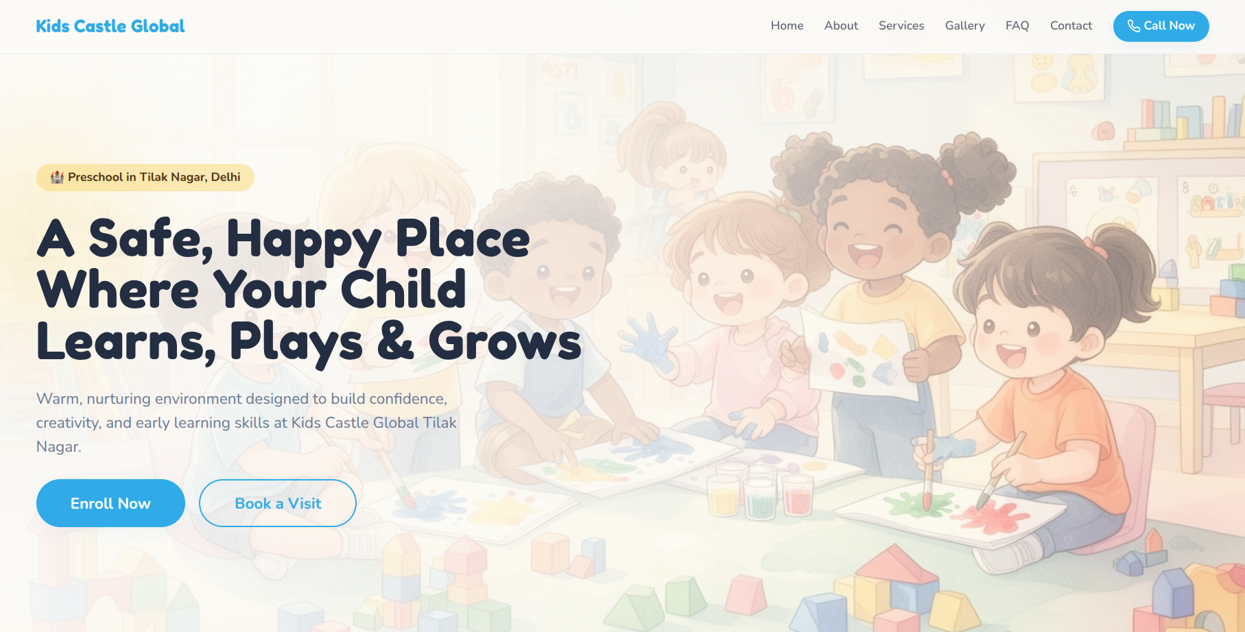 KIDS CASTLE GLOBAL TILAK NAGAR